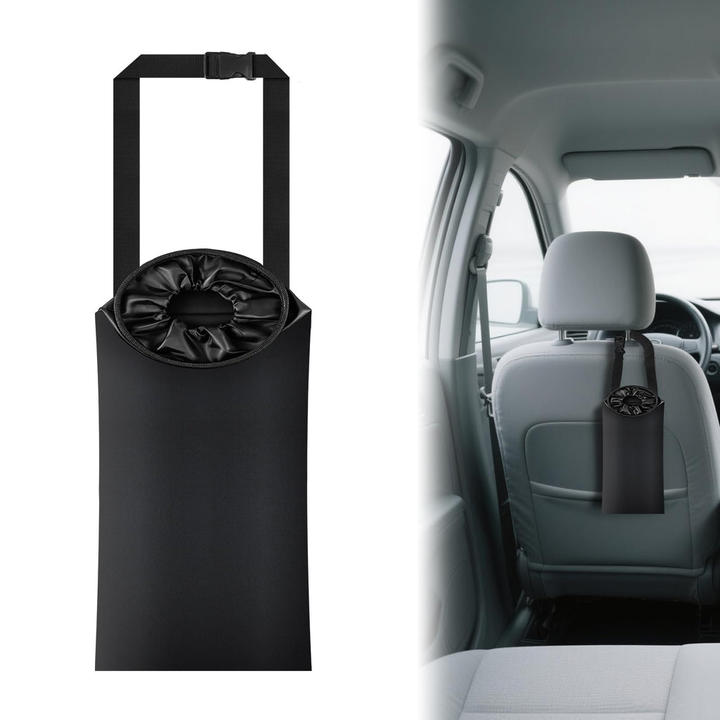 1 Pcs Car Trash Bag Hanging Large 14.2*7.9 in, Car Garbage Bag Oxford Cloth